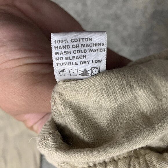 James Perse Jacket Womens 2 Full Zip Hooded Long Sleeve Canvas Striped *FLAW - Picture 9 of 9